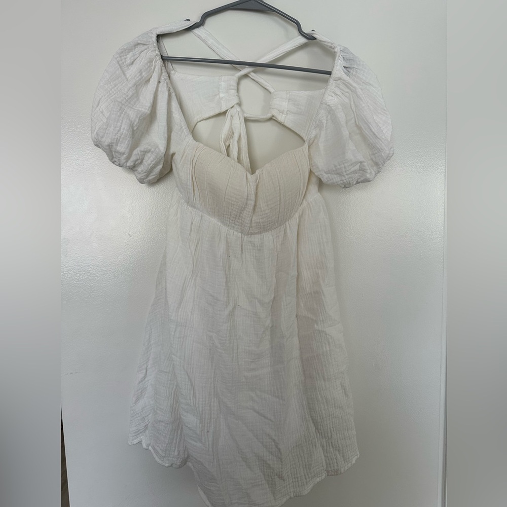 Princess Polly Dani Mini Dress White